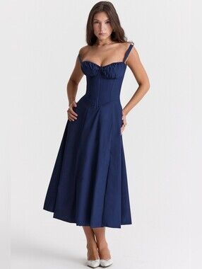 retro elegant dresses Burgundy One Shoulder Midi Dress